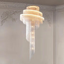 Axyaa Modern LED Pendant Chandeliers for Living Room Staircase Lighting