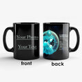 Axyaa Zodiac Constellation Coffee Mug - Customizable 12 Sign Theme Gift