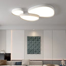 Axyaa Modern Round LED Ceiling Lamp Dimmable Lighting for Living Room Bedroom Study