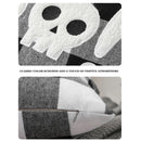 Axyaa Halloween Stripes Pillowcase Set