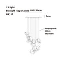 Axyaa Glass Pendant Light: Modern, Minimalist, High-end G9 LED for Living & Dining Room