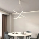 Axyaa Modern LED Stair Ceiling Chandelier: Stylish Indoor Lighting Fixture for Home, Hotel, Bedroom