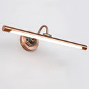 Axyaa Red Bronze LED Bathroom Light for Elegant Spaces