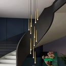 Axyaa LED Pendant Chandelier for Modern Home Decor and Living Room Lighting