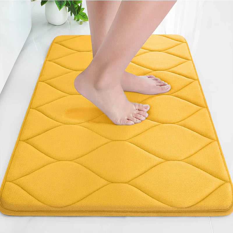 Axyaa Memory Foam Bathroom Mat Set