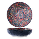 Axyaa Ceramic Vintage Hand-painted Plate Set