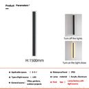 Axyaa Solar LED Outdoor Light Waterproof Garden Decoration Lamps for Balcony Courtyard Street Wall