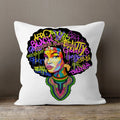 Axyaa Africa Beauty Expression Decorative Velvet Cushion Cover