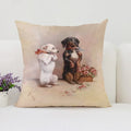 Pablo Picasso Wiener Dog Pillowcase for Modern Home Decor by Axyaa