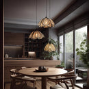 Axyaa Modern Stair Chandelier Pendant Lamp for Living Room Interior Lighting