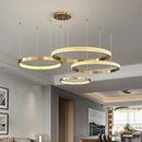 Axyaa Acrylic Pendant Chandelier: Modern, Elegant, Adjustable Ceiling Light