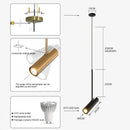 Axyaa LED Chandeliers: Modern Bedroom Decor Pendant Lights for Dining Room, Kitchen, and Bar