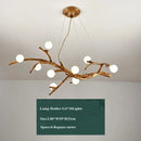 Axyaa Branch Chandelier - Nordic Postmodern Minimalist Design for Living Room, Dining Room, Bedroom