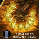 Axyaa Moon Star LED String Lights Eid Ramadan Home Decoration Party Supplies
