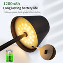 Axyaa LED Desk Lamp - Touch Dimming Metal Table Light for Home or Office