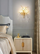 Axyaa Crystal Lamp: Luxury INS Style for Bedroom, Wall, Living Room.