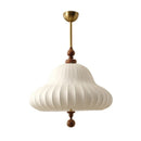 Axyaa Wabi Sabi Cloth Ceiling Chandelier for Bedroom - Retro Indoor Lighting Fixtures