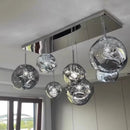 Axyaa LED Pendant Lava Lamp: Modern PVC Lighting for Home Decor & Kitchen Fixtures