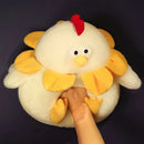 Axyaa Cute Little White Chicken Plush Doll Pillow