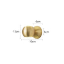Axyaa Copper Rotatable Wall Lamp: Nordic Modern Minimalist Bedroom Living Room Light