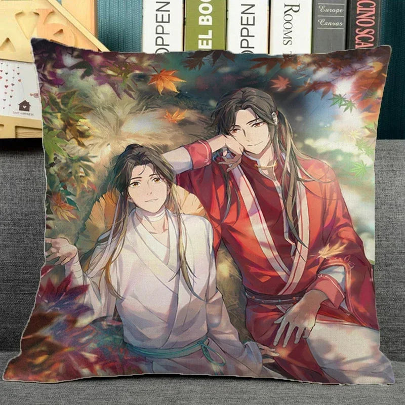 Heaven Official’s Blessing Cushion Cover by Axyaa - Home Decor Pillowcase