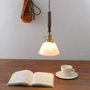 Axyaa Nordic Glass LED Pendant Lamp for Dining Room Bedroom Bar