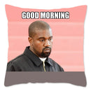 Axyaa Funny Kanye West Meme Cushion Covers 40x40cm Decorative Pillow Case Square Pillowcase