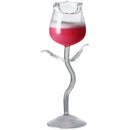 Axyaa Rose Shape Champagne Flute Glass