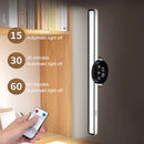 Axyaa Magnetic Clock Table Lamp USB Rechargeable LED Dimmable Night Light