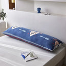Axyaa Long Pillowcase Set for Double Couple, Winter-Warm Milk Fleece, Farai Fleece
