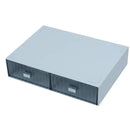 Axyaa Acrylic Pen Holder & Desk Organizer with Drawers - Transparent Makeup Storage Box