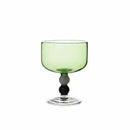 Axyaa Short Stem Heat Resistant Wine Glass in Contrasting Colors, 250ml