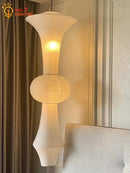 Axyaa Vintage Akari Noguchi Pendant Lights LED E27 Standing Lamp for Home and Commercial Spaces