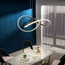 Axyaa Modern LED Ceiling Chandelier for Indoor Living Room Lighting