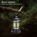 Axyaa Rechargeable Retro Camping Lantern Waterproof LED Tent Lamp