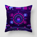 Axyaa Cartoon Astronaut Rocket Spaceship Sofa Pillowcase Space Theme Cushion Cover