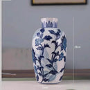 Axyaa Antique Chinese Style Ceramic Vase for Living Room Home Decor