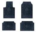 Axyaa Bohemian Style Car Foot Mat Home Rug Set Anti-slip American Retro Rugs