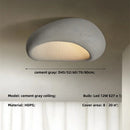 Axyaa Nordic Wabi Sabi LED Ceiling Chandelier Cream Style Modern Bedroom Light