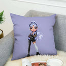 Axyaa Rainbow High Pillowcases 45*45 Decorative Cushion Covers for Home Décor