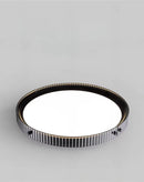 Axyaa Modern LED Ceiling Light: Black Acrylic, Living Room, Bedroom, Kitchen Lighting