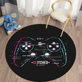Axyaa Round Rugs Living Room Floor Mats Children's Carpet Bedroom Home Decor
