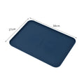 Axyaa Nordic Style Food Storage Tray Rectangular Plate for Kitchen Organization