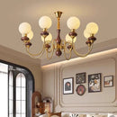 Axyaa Dining Room Chandelier Indoor Lighting Ceiling Lamps Elegant Pendant Lights
