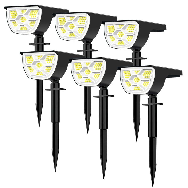 Axyaa Solar Spotlights Waterproof Outdoor Landscape Wall Lights