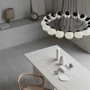 Axyaa Glass Ball Chandelier Pendant Light for Dining Room & Living Room