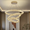Axyaa Luxury Crystal Chandelier Pendant Light for Living Room and Bedroom
