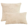 Axyaa Rabbit Fur Christmas Festival Winter Pillowcase Cojines 30x50/45x45cm