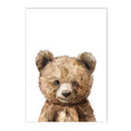 Teddy Bear Nursery Wall Art Print Canvas Painting Kids Room Decor Axyaa