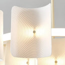 Axyaa Tiered Acrylic Chandelier LED - Nordic Minimalist Dining Room Kitchen Island Light